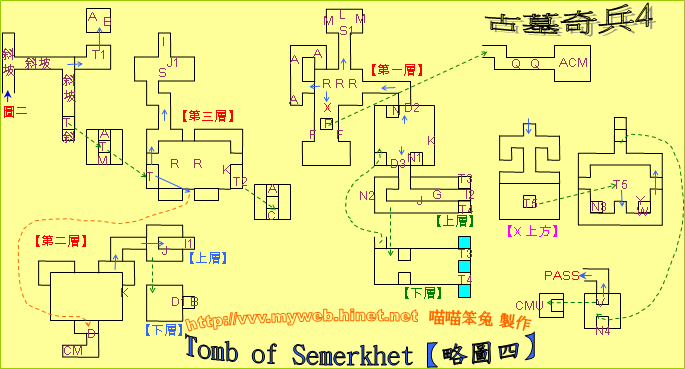 古墓奇兵4～Tomb of Semerkhet 略圖四