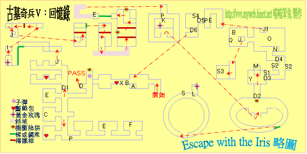 古墓奇兵5～Escape with the Iris 略圖